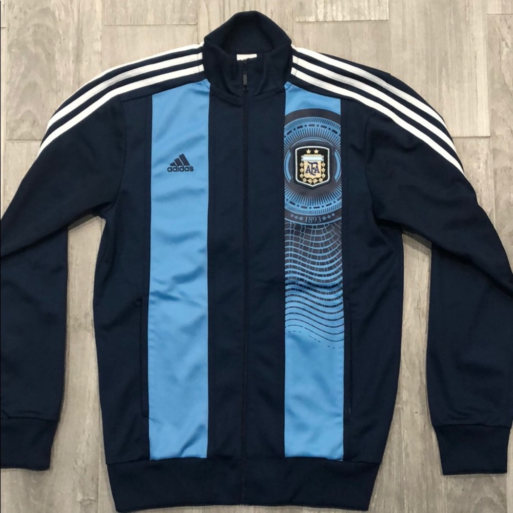 NWOT Official Argentina FIFA Adidas Jacket, Small